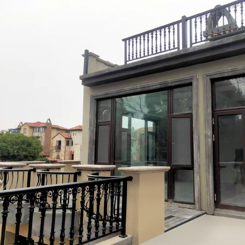 Pagar pembatas balkon paduan aluminium