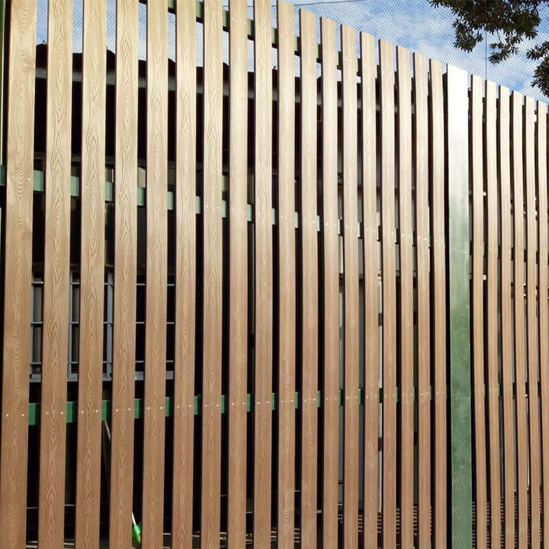 Pagar papan Great Wall kayu plastik (kisi)